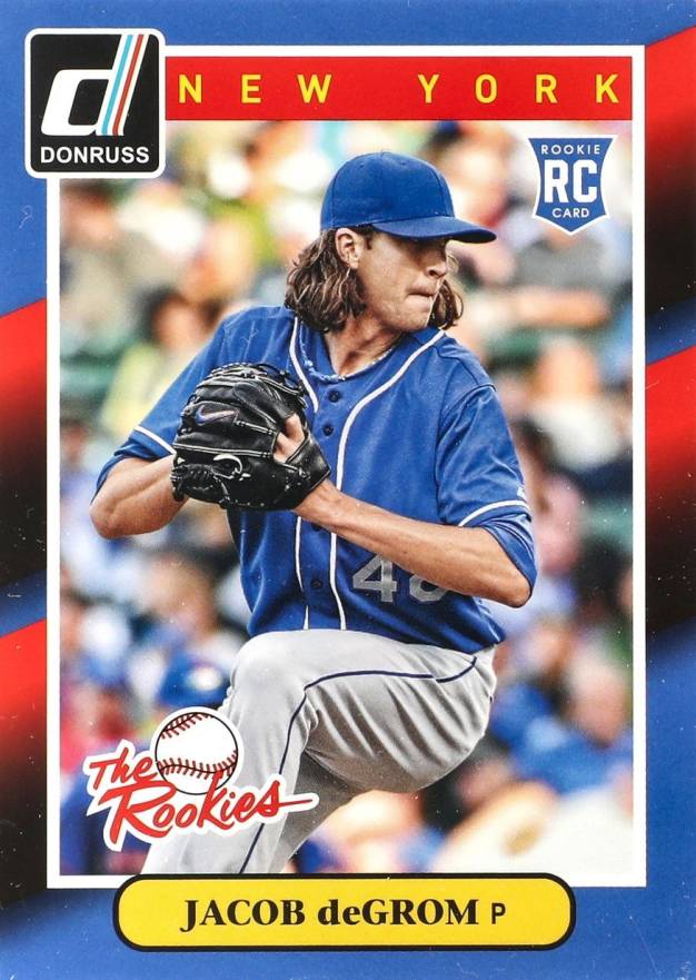 2014 Donruss the Rookies Jacob DeGrom #74 Baseball Card