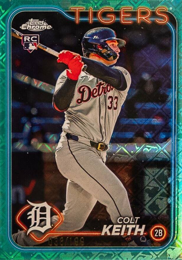 2024 Topps Chrome Logofractor Edition Colt Keith #2 Baseball Card