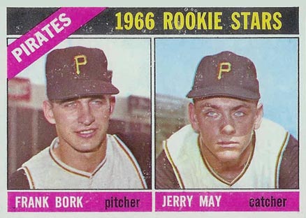 1966 Topps Frank Bork #123 Baseball Card