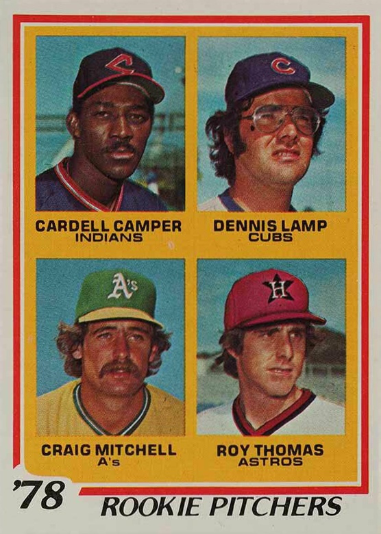 1978 Topps Cardell Camper #711 Baseball Card
