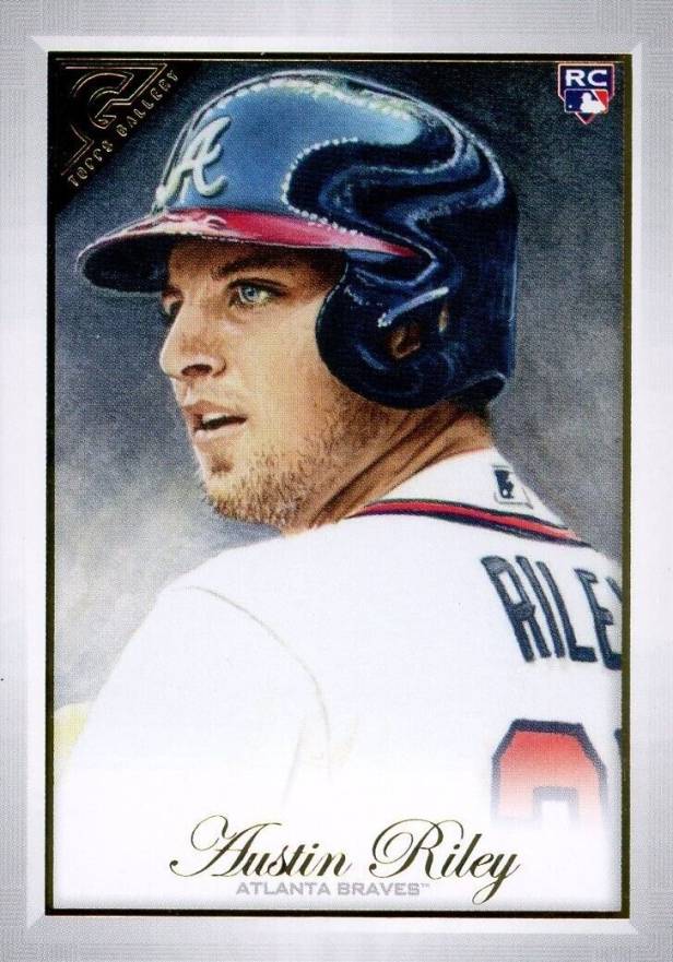 2019 Topps Gallery Austin Riley #5 Baseball Card