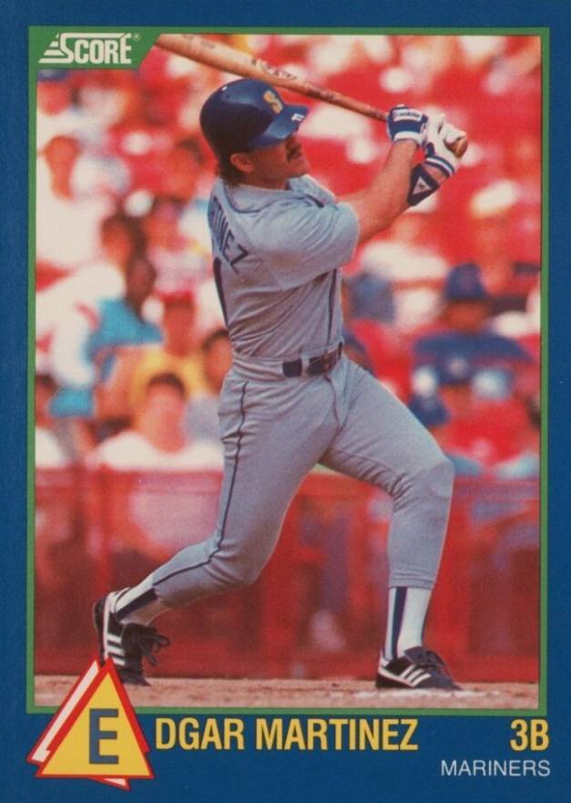 1989 Score Rising Stars Edgar Martinez #40 Baseball Card