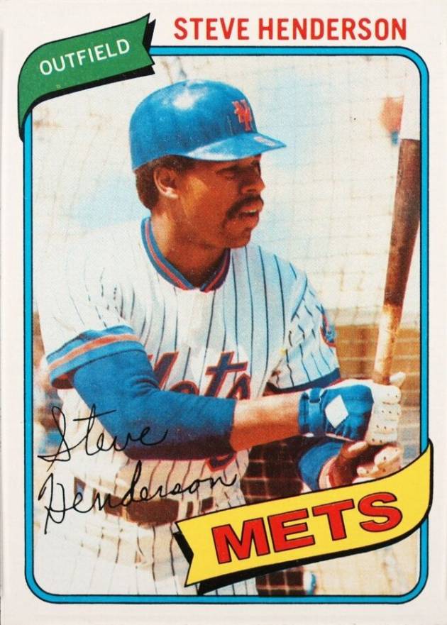 1980 Topps Steve Henderson #299 Baseball Card