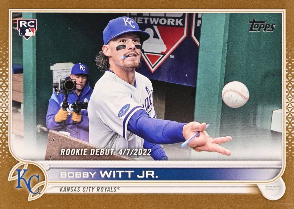 2022 Topps Update Bobby Witt Jr. #US187 Baseball Card