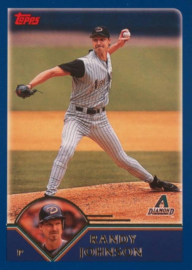 2003 Topps Randy Johnson #380 Baseball Card
