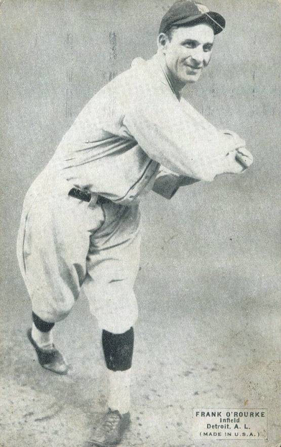 1925 Exhibits 1925 (Set 4) George O'Rourke # Baseball Card