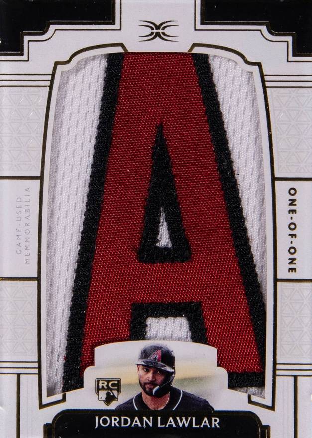 2024 Topps Definitive Collection Definitive Nameplate Collection 1/1 Jordan Lawlar #DNCJL Baseball Card