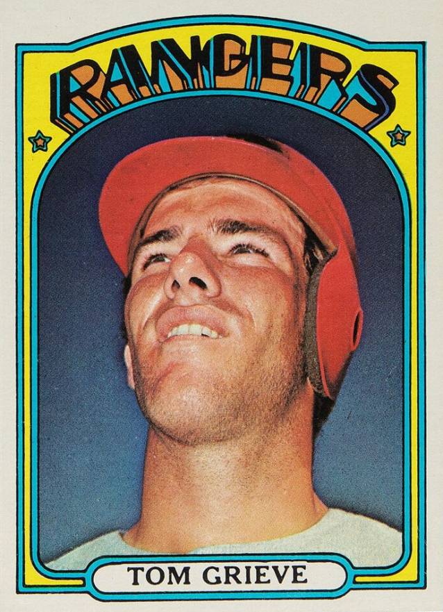 1972 Topps Tom Grieve #609 Baseball Card
