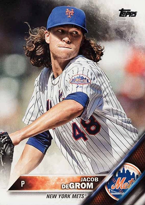 2016 Topps Jacob DeGrom #323 Baseball Card