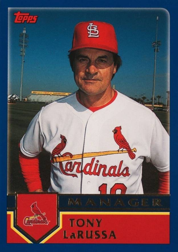 2003 Topps Tony La Russa #288 Baseball Card