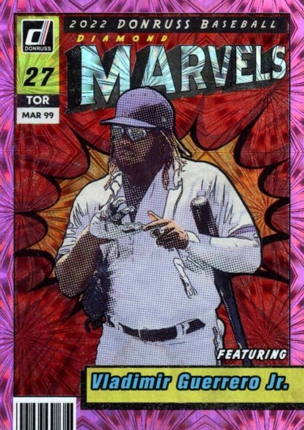 大谷翔平　2022 Panini Donruss Marvels No.M-9 2022 Donruss Shohei Ohtani Marvels Vector M-9 Mint 9