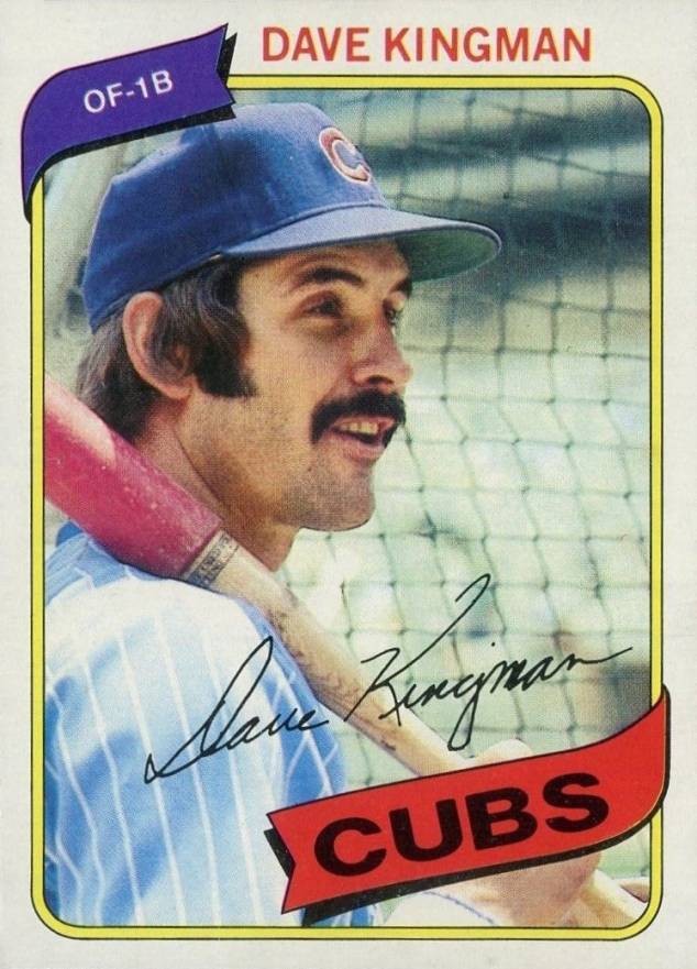 1980 Topps Dave Kingman #240 Baseball Card