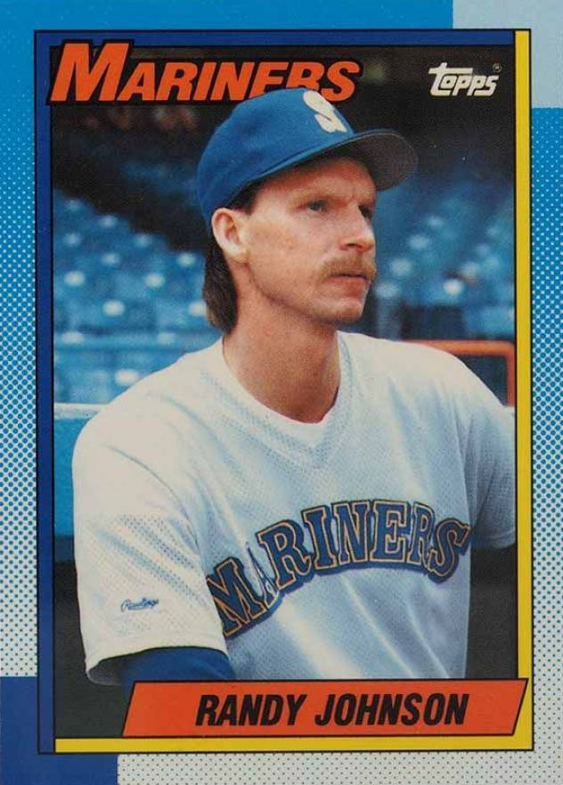 1990 Topps Tiffany Randy Johnson #431 Baseball Card