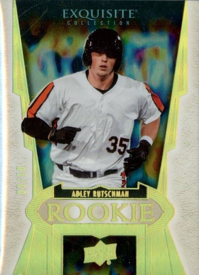 2021 Goodwin Champions Exquisite Collection Rookie Autographs Adley Rutschman #RAAR Baseball Card