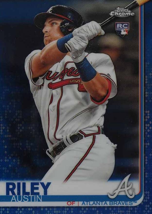 2019 Topps Chrome Update  Austin Riley #37 Baseball Card