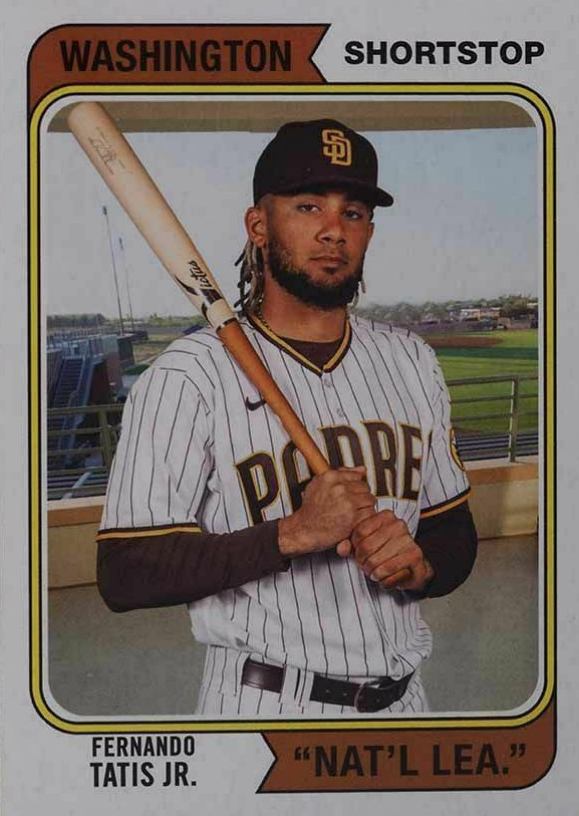 2020 Topps Archives Fernando Tatis Jr. #185 Baseball Card
