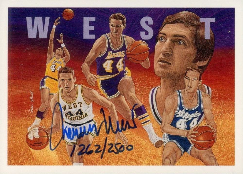 その他 Jerry West Auto upper deck Jerry West “The Logo” Signed (PSA) Upper Deck Basketball
