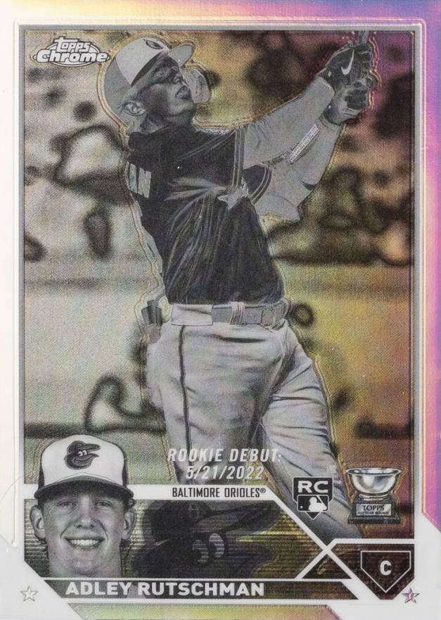 2023 Topps Chrome Update Adley Rutschman #USC1 Baseball Card