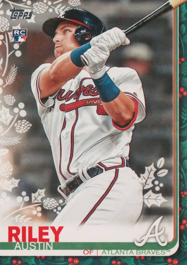 2019 Topps Holiday Austin Riley #76 Baseball Card