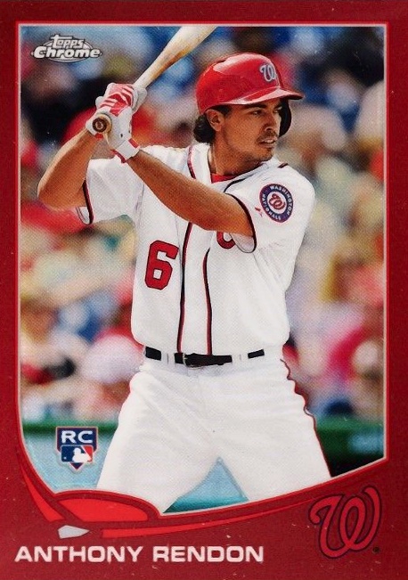 2013 Topps Chrome Anthony Rendon #128 Baseball Card