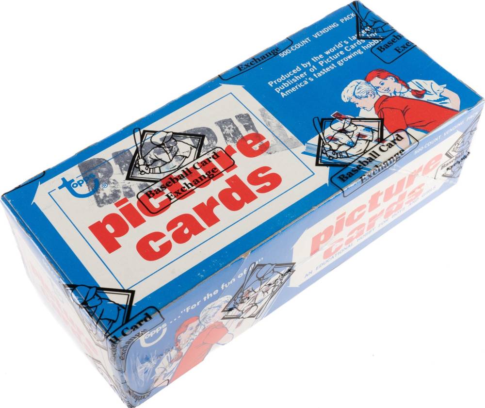 1980 Topps Vending Box #VB Baseball Card