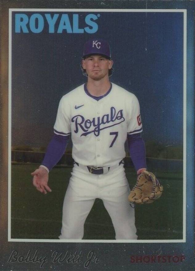 2024 Topps Chrome Lids Bobby Witt Jr. #19 Baseball Card