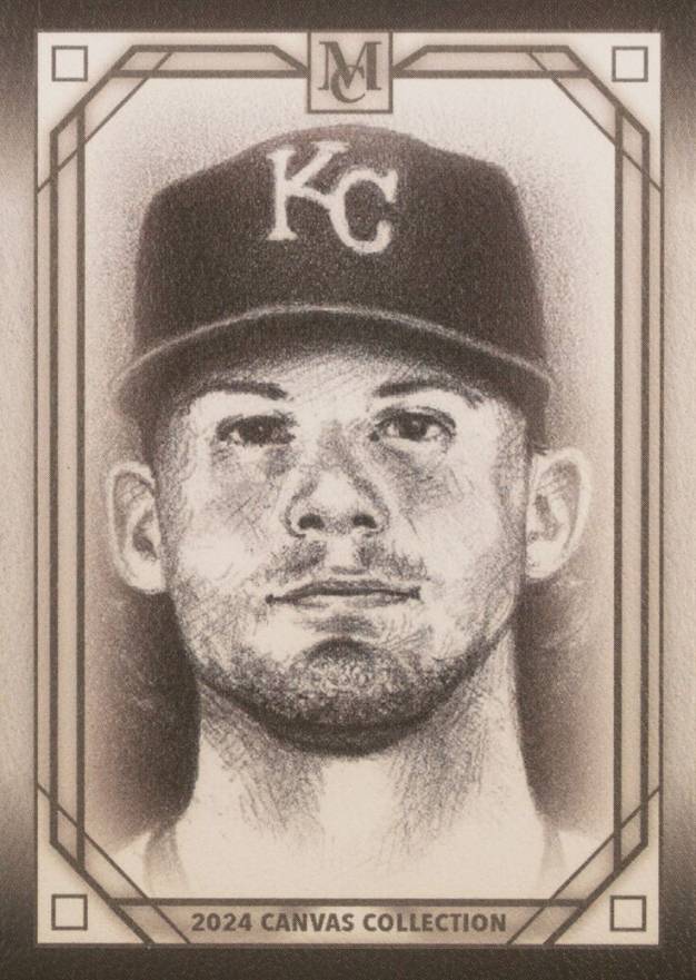 2024 Topps Museum Collection Canvas Collection Reprints Bobby Witt Jr. #CCR14 Baseball Card