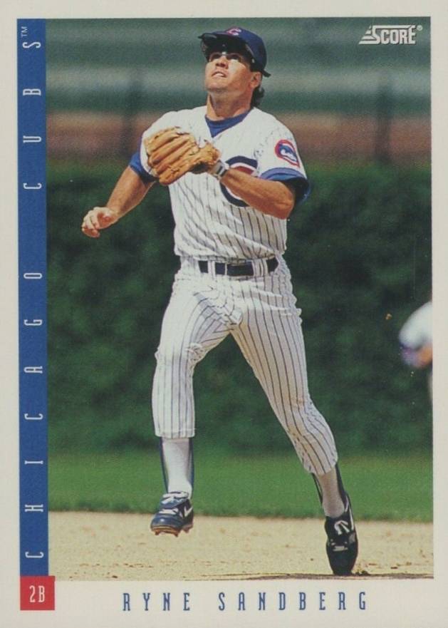 1993 Score Ryne Sandberg #4 Baseball Card
