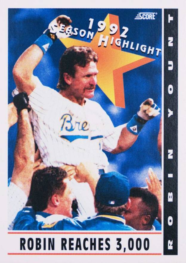 1993 Score Robin Yount #518 Baseball Card
