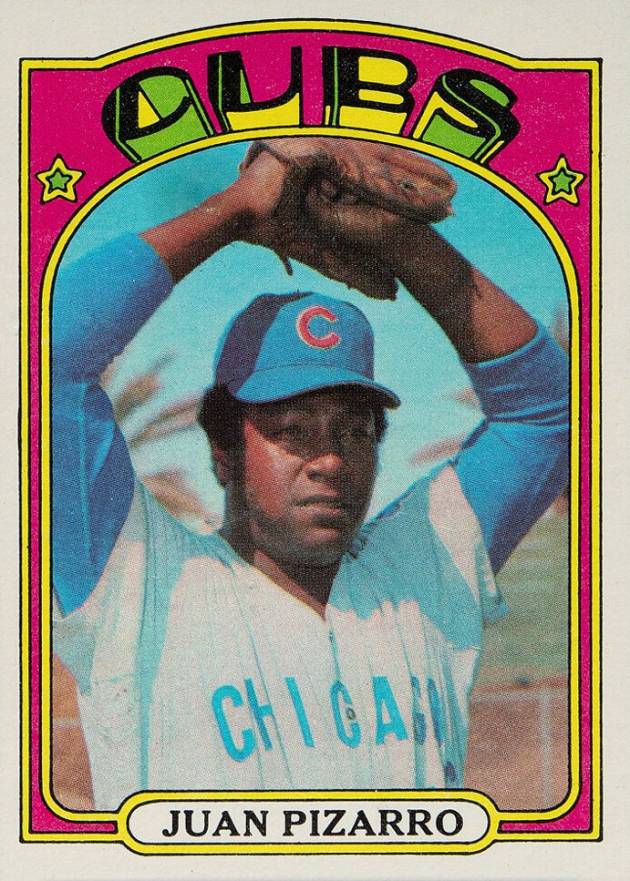 1972 Topps Juan Pizarro #18g Baseball Card