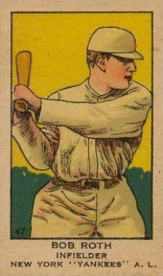 1919 Strip Card Bob Roth #47 Baseball Card