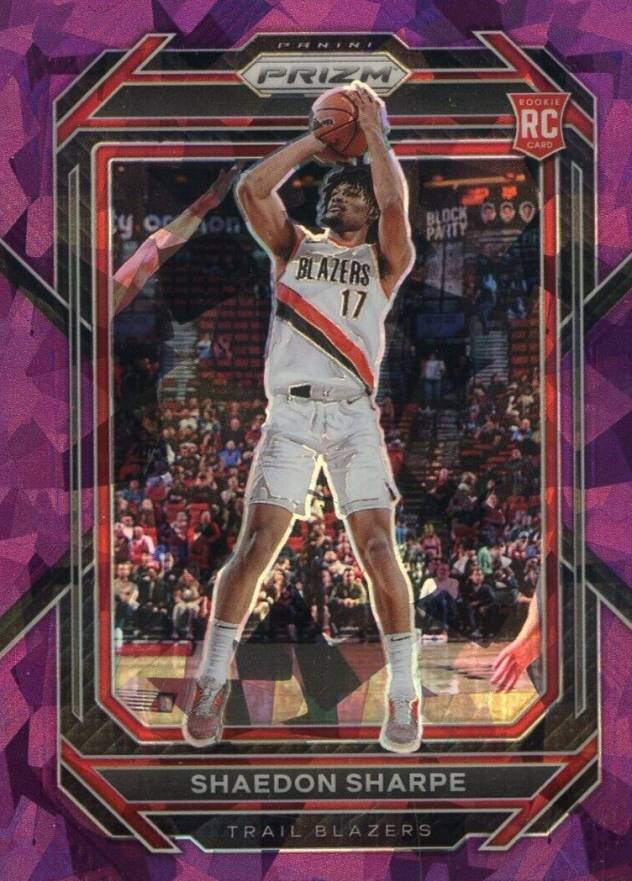 2022 Panini Prizm Shaedon Sharpe #250 Basketball Card