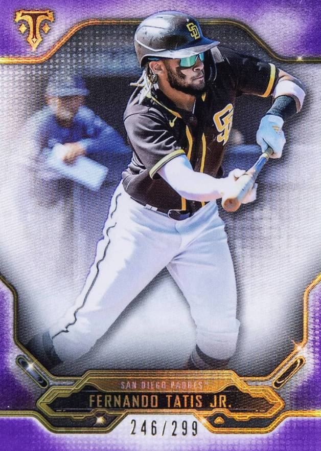 2020 Topps Triple Threads Fernando Tatis Jr. #77 Baseball Card