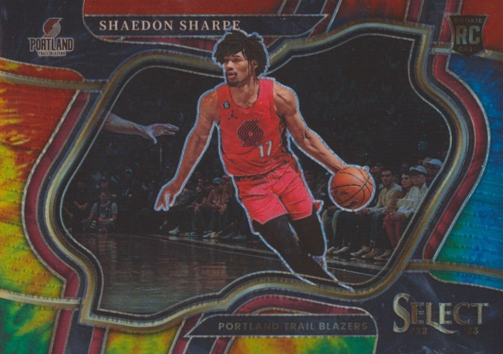 2022 Panini Select Shaedon Sharpe #292 Basketball Card