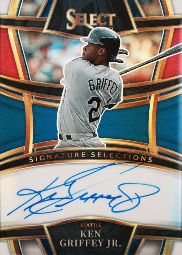 2023 Panini Select Signature Selections Ken Griffey Jr. #SSGJ Baseball Card
