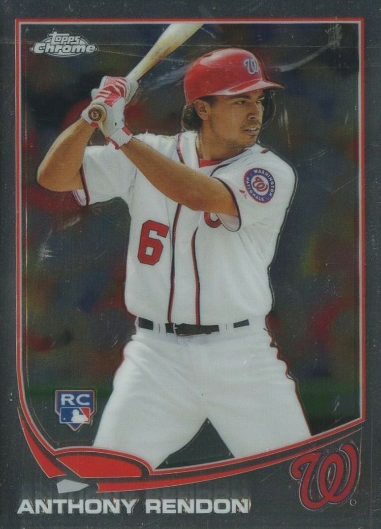 2013 Topps Chrome Anthony Rendon #128 Baseball Card
