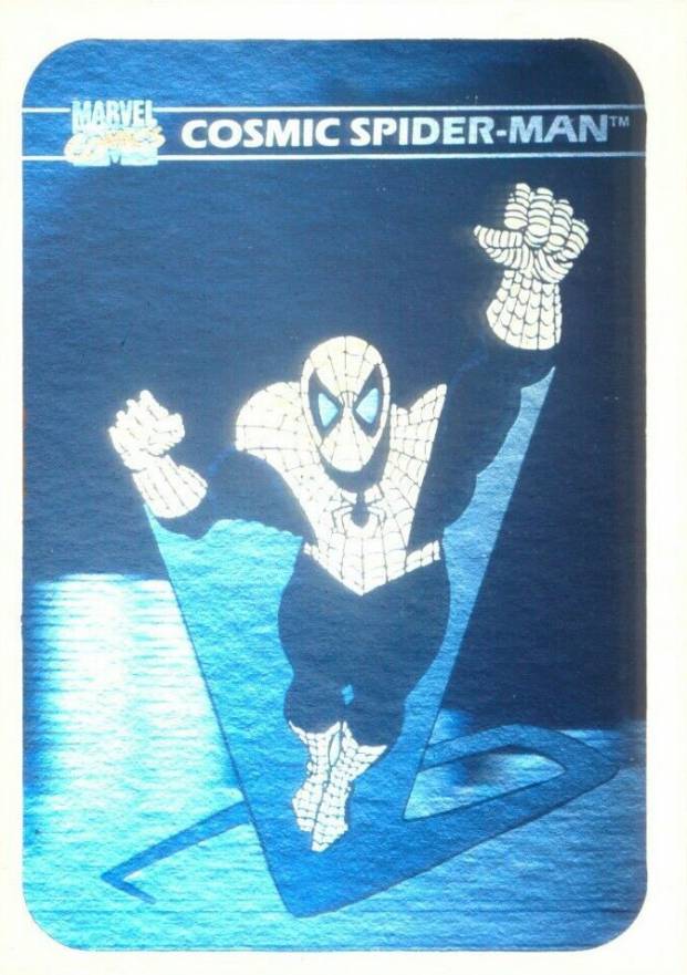 1990 Marvel Universe Hologram Cosmic Spider-Man #MH1 Non-Sports - VCP Price Guide 1990 Marvel Universe Hologram Cosmic Spider-Man #MH1 Non-Sports - VCP Price Guide