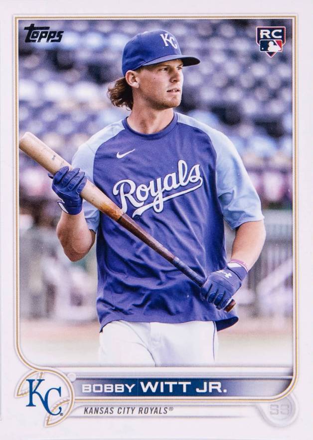 2022 Topps Update Bobby Witt Jr. #US100 Baseball Card