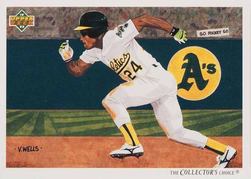 1992 Upper Deck Rickey Henderson #90 Baseball Card