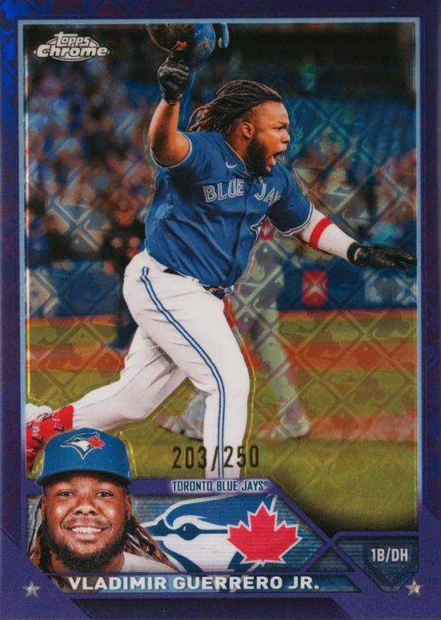 2023 Topps Chrome Logofractor Edition Vladimir Guerrero Jr. #50 Baseball Card