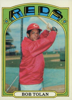 1972 Topps Bobby Tolan #3 Baseball Card