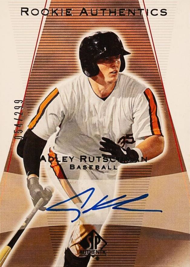 2021 Goodwin Champions SP Authentic 2003-04 Rookie Authentics Autographs Adley Rutschman #RU Baseball Card