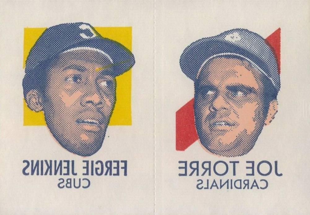 1971 Topps Tattoos Perforated Panel Joe Torre # Baseball Card