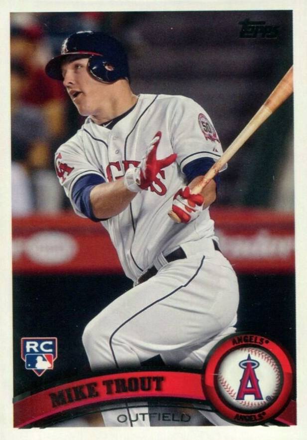 2019 Topps Iconic Card Reprints Mike Trout #ICR-30 Baseball Card