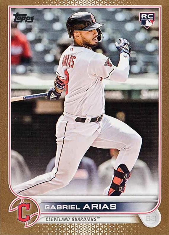 2022 Topps Update Gabriel Arias #US248 Baseball Card
