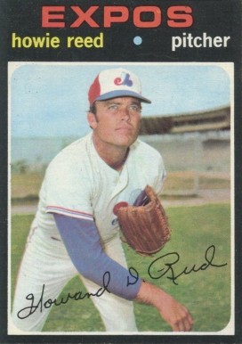1971 Topps Howie Reed #398 Baseball Card
