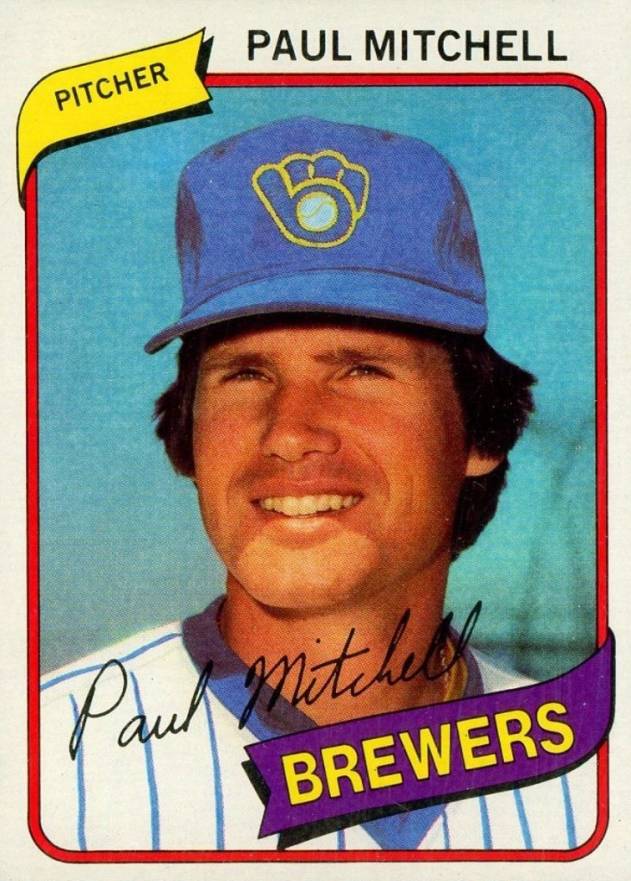 1980 Topps Paul Mitchell #131 Baseball Card