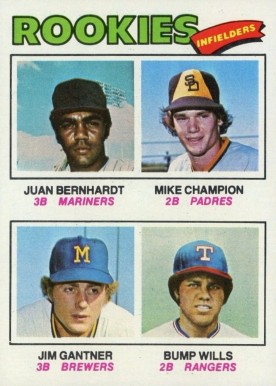 1977 Topps Juan Bernhardt #494 Baseball Card