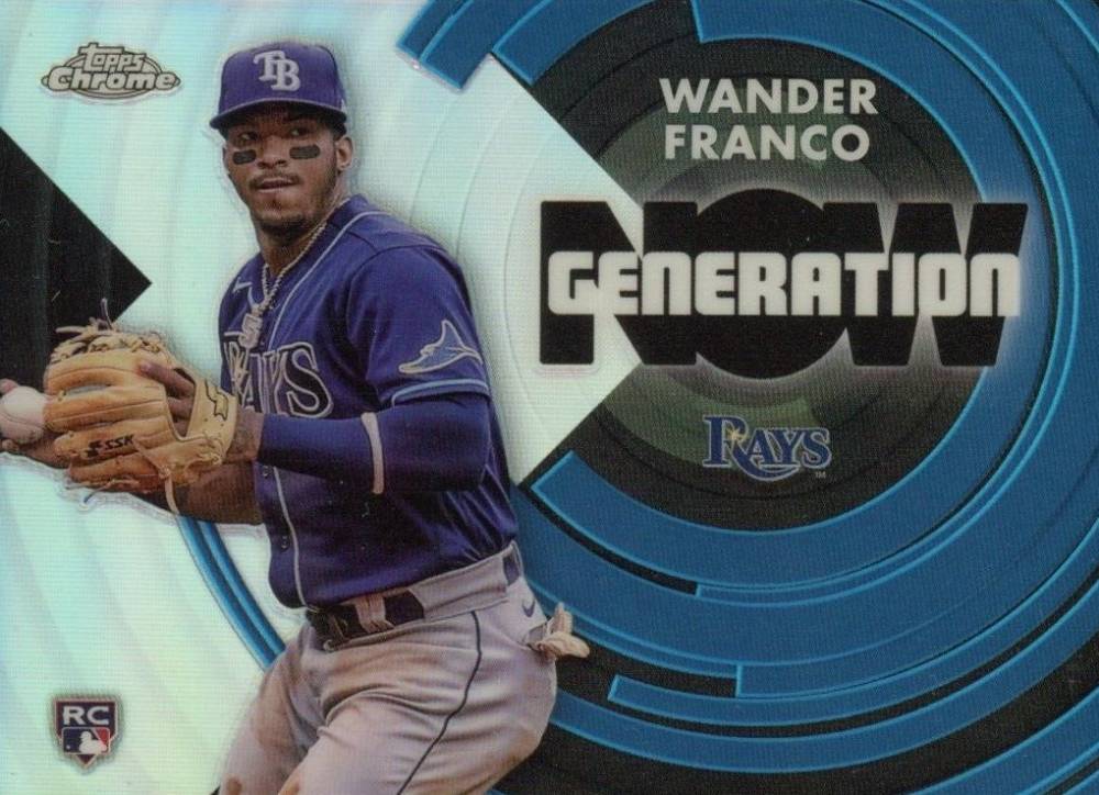 2022 Topps Chrome Update Generation Now Wander Franco #GNC4 Baseball Card