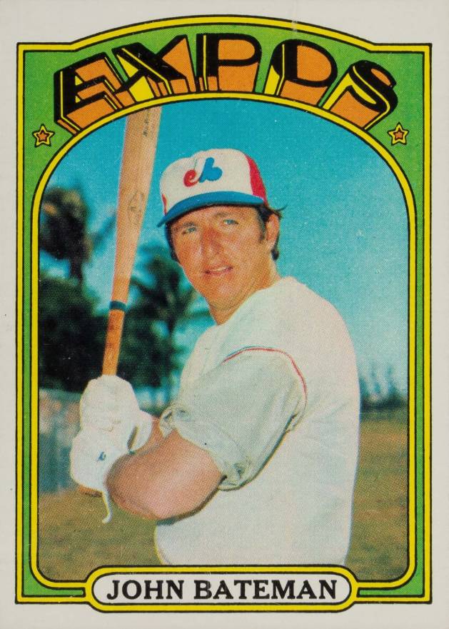 1972 Topps John Bateman #5 Baseball Card